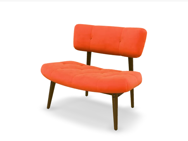 Marlow Lounge Chair, front three-quarter view